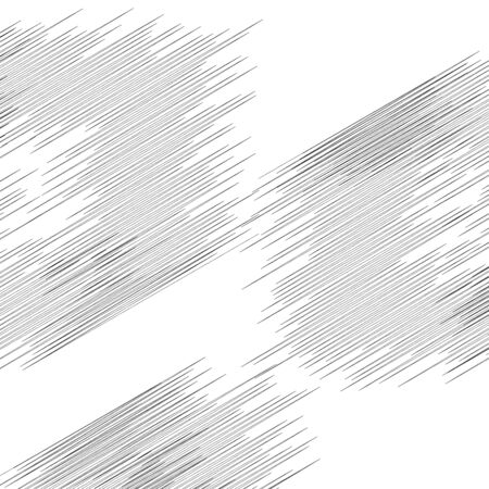 Random edgy lines parallel and intersecting fashion. Random geometric linesのイラスト素材
