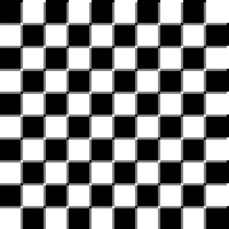 Offset squares seamless geometric pattern. Emboss, indent squares geometrical pattern. Op-art background textureのイラスト素材