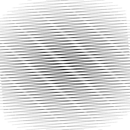 Abstract geometric pattern, texture of random, chaotic lines. Horizontal straight, parallel stripes backgroundのイラスト素材