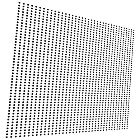 Dots, half-tone element. speckle, stipple geometric pattern. circles halftone pattern. polka dots, screntone design elementのイラスト素材