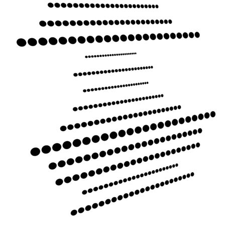Dots, half-tone element. speckle, stipple geometric pattern. circles halftone pattern. polka dots, screntone design elementのイラスト素材