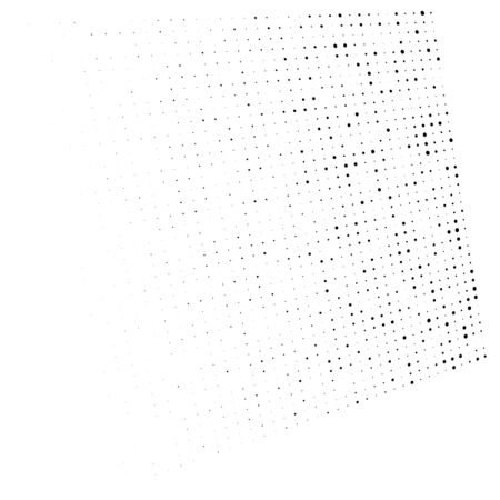 Dots, half-tone element. speckle, stipple geometric pattern. circles halftone pattern. polka dots, screntone design elementのイラスト素材