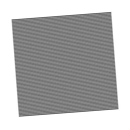 Horizontal lines geometric element. Straight parallel lines, stripes. Horizontal streaks, strips pattern. Linear, lineal monochrome, black and white geometric design elementのイラスト素材