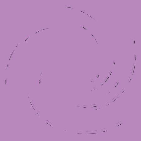 Monochrome volute, vortex shapes. Twisted helix elements. Rotation, spin and twist concept designのイラスト素材