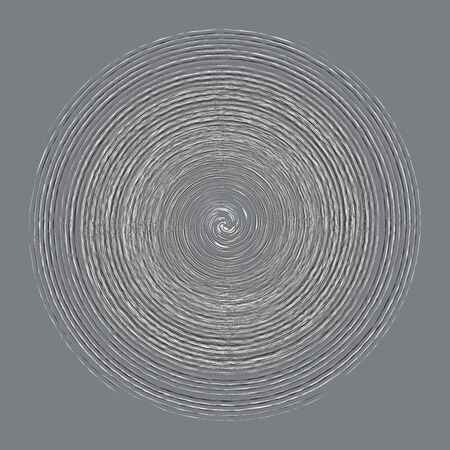 Smudge, smear, grungy monochrome, black and white volute, vortex shape. Twisted helix element....