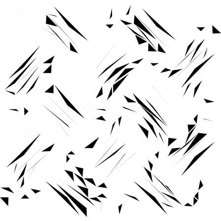 Random generative abstract art. Distorted, deformed, Chaotic, chaos vector design â Stock vector illustration, Clip-art graphicsのイラスト素材