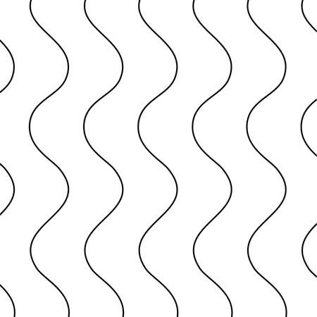 Wavy, waving, wave lines, stripes background vector design element â Stock vector illustration, Clip-art graphicsのイラスト素材