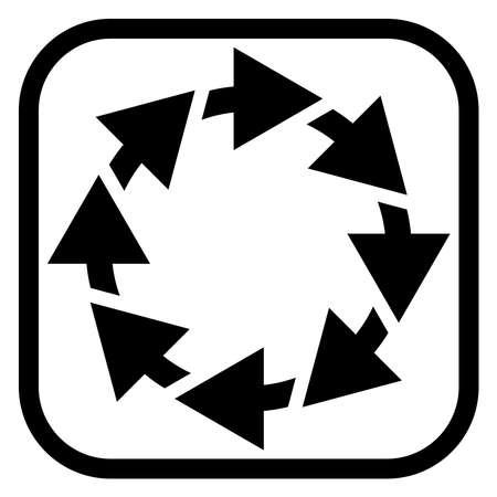 Circular, circle arrow CCW, CW series â Stock illustration, Clip art graphicsのイラスト素材