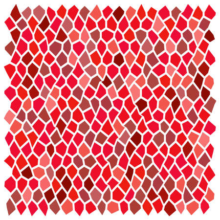 Tessellation, Random, Irregular Mosaic tiles, Stones, Stonework Pattern, Background - Stock vector illustration, clip-art graphicsのイラスト素材