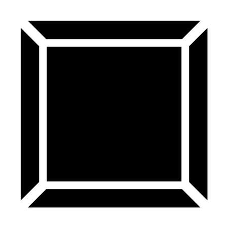 Gemstone, Gem, Crystal icon, symbol â Stock illustration, clip art graphicsのイラスト素材