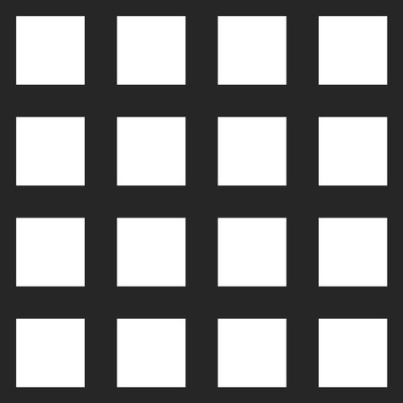 Repeatable graph, plotting paper, Grid, mesh, wireframe lattice, grille pattern. Squares, checkered Seamlessly repeatable geometric pattern, background â Stock vector illustration, Clip art graphicsのイラスト素材