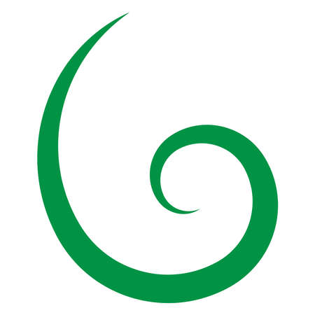 Abstract spiral, twist. Radial swirl, twirl curvy lines element. Circular, concentric loop-hook. Revolved whirl design shape, Whirlwind, whirlpool illustration. Radiating volute, whirligig, curlicueのイラスト素材