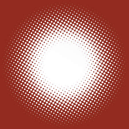 Colorful halftone vector pattern, texture design element. Circles, dots, screentone illustration. Freckle, stipple-stippling, speckles illustration. Pointillist vector artのイラスト素材