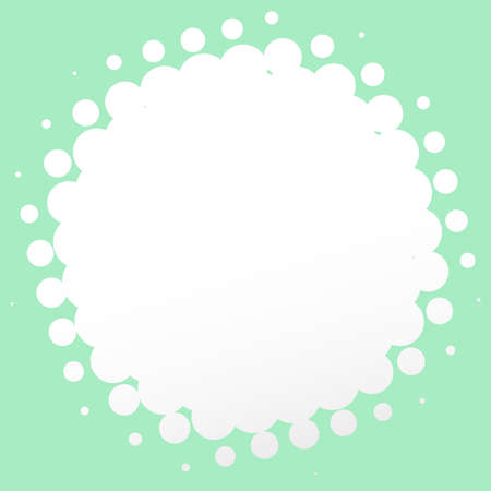 Colorful halftone vector pattern, texture design element. Circles, dots, screentone illustration. Freckle, stipple-stippling, speckles illustration. Pointillist vector artのイラスト素材