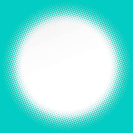 Colorful halftone vector pattern, texture design element. Circles, dots, screentone illustration. Freckle, stipple-stippling, speckles illustration. Pointillist vector artのイラスト素材