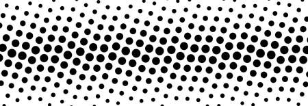 Circle halftone, screentone vector illustration. Dots, dotted, speckles vector illustration