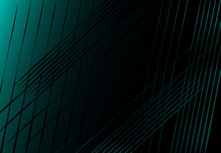 Dark, darkish gradient filled mesh, grid, grill, lattice, grating of intersected straight lines. Abstract vector background illustrationのイラスト素材