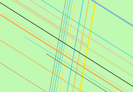 Colorful, multicolor oblique, diagonal and slanted mesh-grid abstract geometric background in...