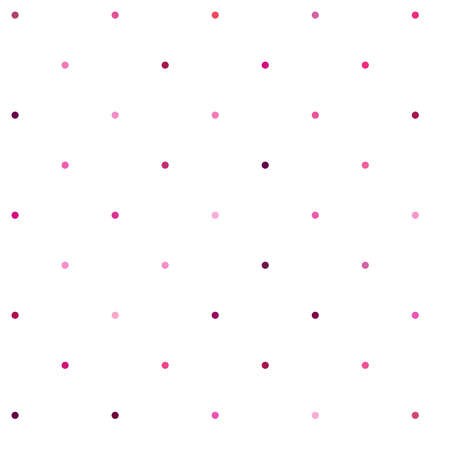 Circles, dots, polka-dots seamlessly repeatable colorful pattern, background. Speckle, stipple,...