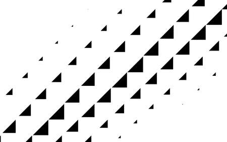 Triangles halftone vector illustration. Triangle geometric background texture and pattern