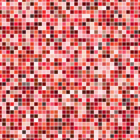 Simple, plain colorful squares repeatable, seamless background, pattern. Squares checkered, chequered background illustration. Grid, mesh, chequr lattice, grating vectorのイラスト素材