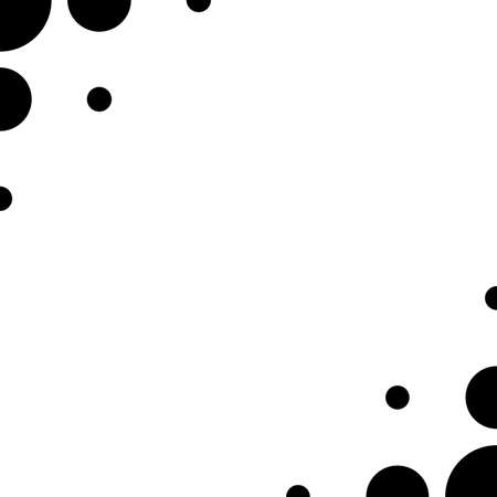 Circle halftone, screentone vector illustrations. Dots, dotted, speckles vector illustrationのイラスト素材