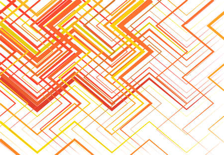 Geometric structure, network, chaotic jumble of straight, angular intersecting lines. Abstract...