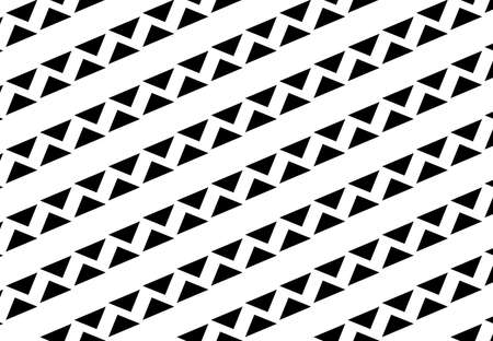 Triangles halftone vector illustration. Triangle geometric background texture and patternのイラスト素材