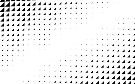 Triangles halftone vector illustration. Triangle geometric background texture and patternのイラスト素材