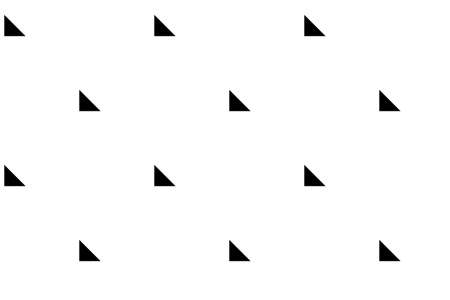 Triangles halftone vector illustration. Triangle geometric background texture and pattern