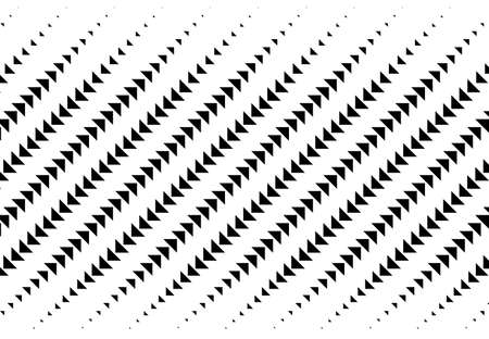 Triangles halftone vector illustration. Triangle geometric background texture and patternのイラスト素材