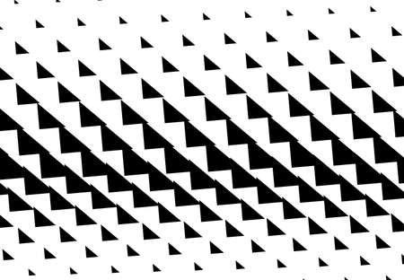 Triangles halftone vector illustration. Triangle geometric background texture and patternのイラスト素材