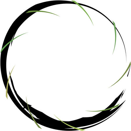 Overlaying abstract Spiral, Swirl, Twirl vector. Volute, helix, cochlear vertigo circular, geometric illustration. Abstract circleのイラスト素材