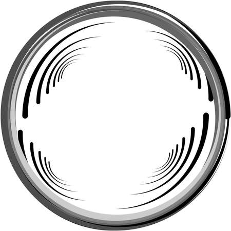 Overlaying abstract Spiral, Swirl, Twirl vector. Volute, helix, cochlear vertigo circular, geometric illustration. Abstract circleのイラスト素材