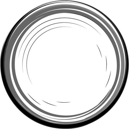 Overlaying abstract Spiral, Swirl, Twirl vector. Volute, helix, cochlear vertigo circular, geometric illustration. Abstract circleのイラスト素材