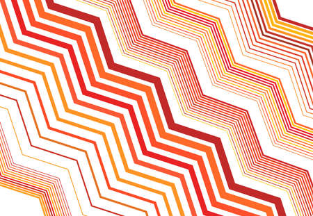 Zig-zag, criss-cross, wavy, waving and serrated, jagged lines, stripes design element. Corrugated...