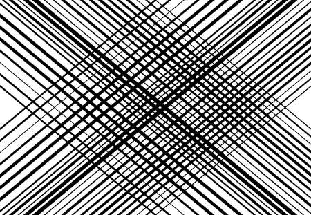 Network grid, mesh. Lattice, grating, trellis pattern, background and texture. Intersecting, interlock lines vector illustration. Lines, stripes forming an X. Abstract geometric illustrationのイラスト素材