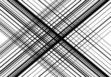 Network grid, mesh. Lattice, grating, trellis pattern, background and texture. Intersecting, interlock lines vector illustration. Lines, stripes forming an X. Abstract geometric illustrationのイラスト素材