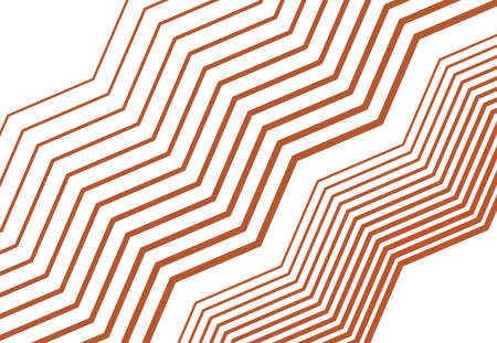 Zig-zag, criss-cross, wavy, waving and serrated, jagged lines, stripes design element. Diagonal,...