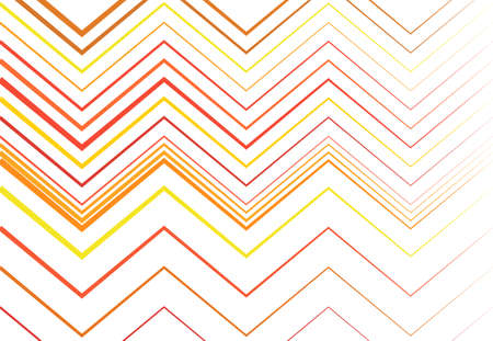 Corrugated, wrinkled, wavy, zig-zag, criss-cross lines abstract colorful RED, ORANGE geometric...