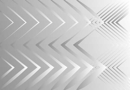 Corrugated, wavy, zig-zag, criss-cross lines abstract geometric black and white, grayscale, monochrome pattern, background, texture or backdropのイラスト素材