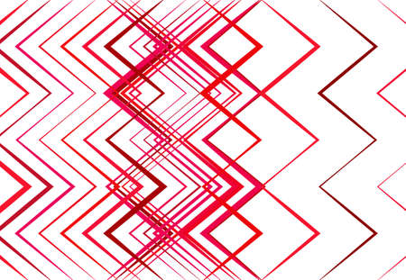 Corrugated, wrinkled, wavy, zig-zag, criss-cross lines abstract colorful PINK and PURPLE geometric...