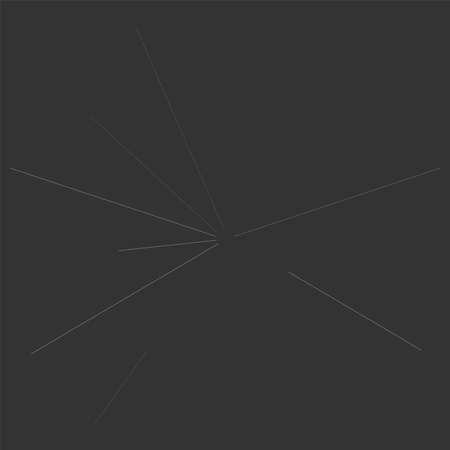 Radial, radiating lines abstract burst, explosion, fireworks FX.Concentric, circular lines pattern.Beams, rays spreading from center. Blast lines.Abstract twinkle, gleam, shimmer FX.Vector illustrationのイラスト素材