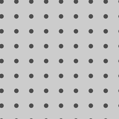 Circles tileable, repeatable black and white monochrome dots, dotted, speckles circular pattern, background. Vectorのイラスト素材
