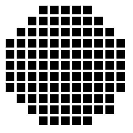 Squares halftone geometric background pattern and texture vector illustrationのイラスト素材