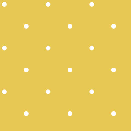 White circles, dots, speckles over color background. Seamless repeatable halftone pattern. Simple stipple, stippling, pointillist-pointillism wrapping paper illustration. Vectorのイラスト素材