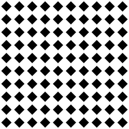 Seamlessly, repeatable squares halftone geometric background pattern and texture vector illustrationのイラスト素材