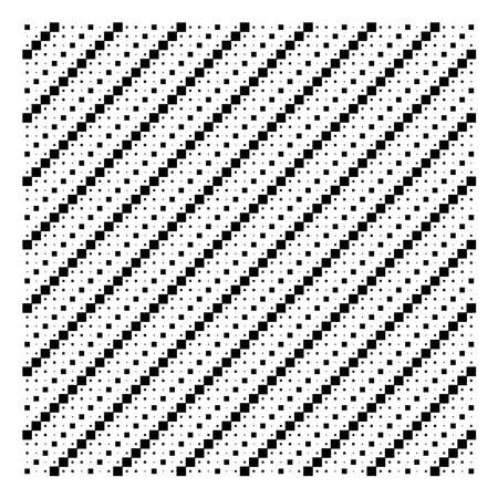 Cube, square geometric halftone. Square, cubic vector illustrationのイラスト素材