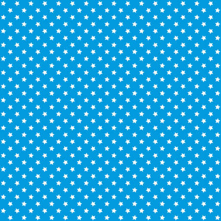 Star background and pattern. Seamlessly repeatable. Simple, basic pattern, background. Vector illustrationのイラスト素材