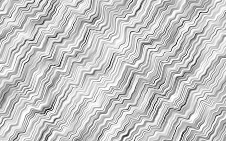 Distorted wavy-waving lines, stripes vector textureのイラスト素材